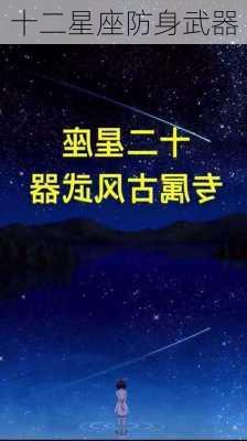 十二星座防身武器