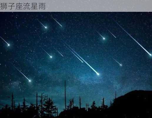 狮子座流星雨