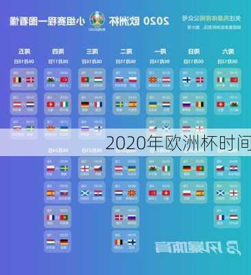 2020年欧洲杯时间