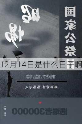 12月14日是什么日子啊