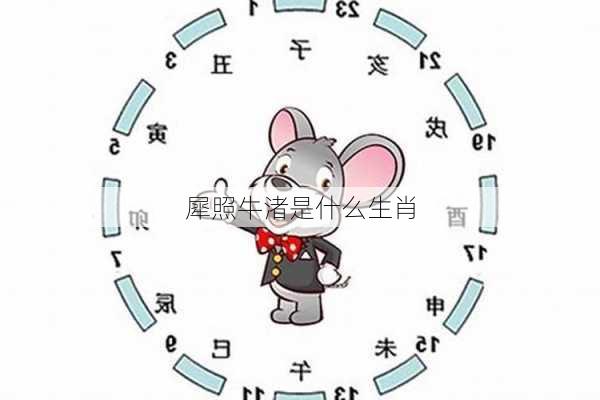 犀照牛渚是什么生肖