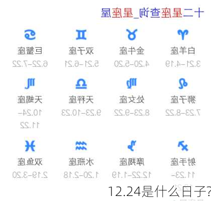 12.24是什么日子?