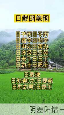 阴差阳错日