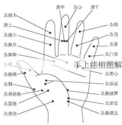 手上痣相图解