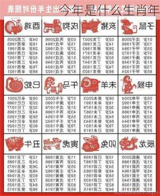 今年是什么生肖年