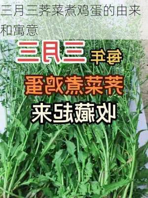 三月三荠菜煮鸡蛋的由来和寓意