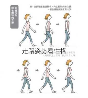 走路姿势看性格