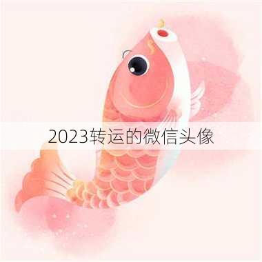 2023转运的微信头像