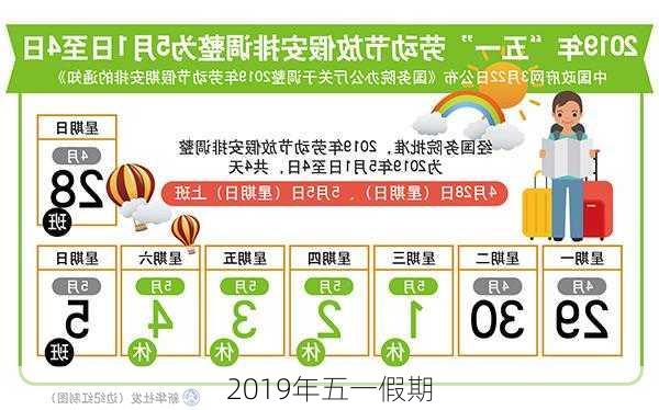 2019年五一假期