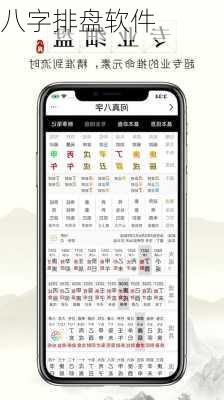 八字排盘软件