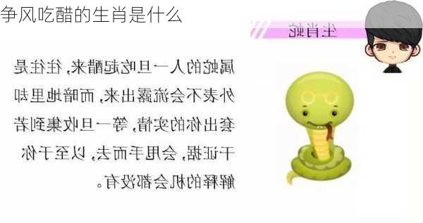 争风吃醋的生肖是什么