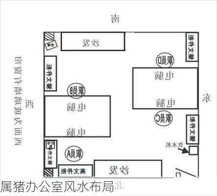 属猪办公室风水布局