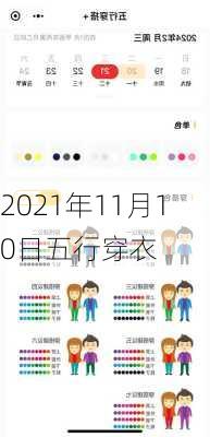 2021年11月10日五行穿衣