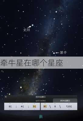 牵牛星在哪个星座