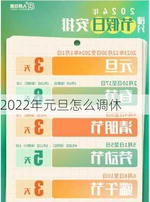 2022年元旦怎么调休