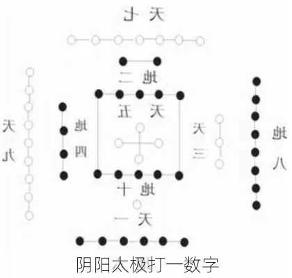 阴阳太极打一数字