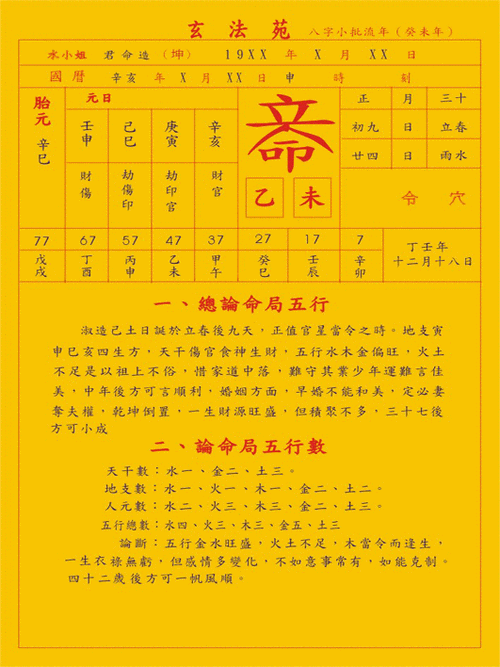 如何批八字