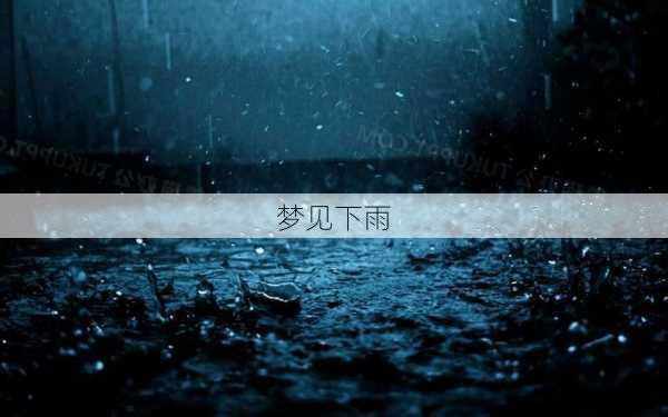 梦见下雨