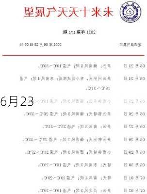 6月23