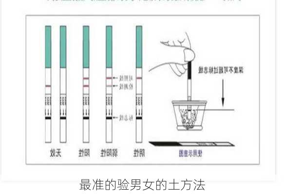 最准的验男女的土方法