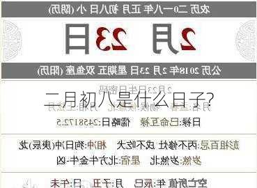 二月初八是什么日子?