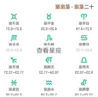 查看星座