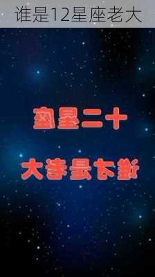 谁是12星座老大