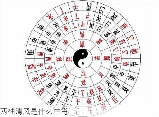 两袖清风是什么生肖