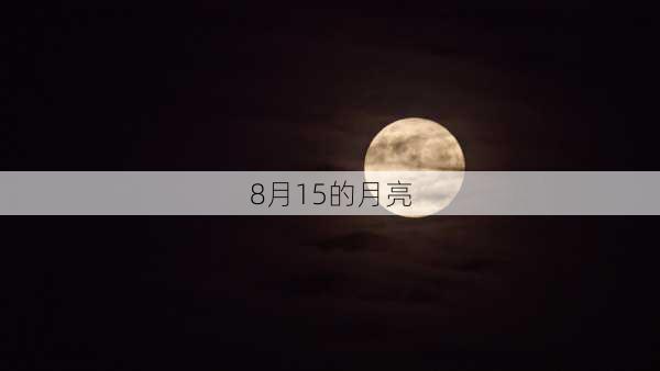 8月15的月亮