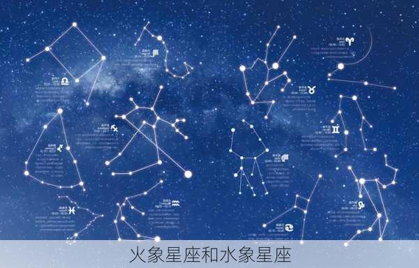 火象星座和水象星座