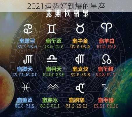 2021运势好到爆的星座