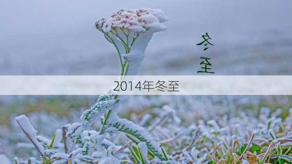 2014年冬至