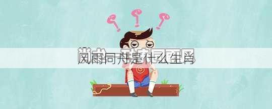 风雨同舟是什么生肖