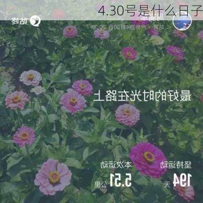 4.30号是什么日子