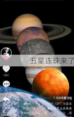 五星连珠来了