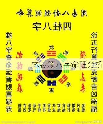 林志颖八字命理分析