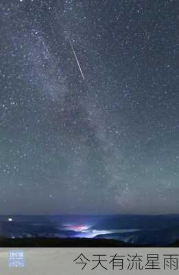 今天有流星雨