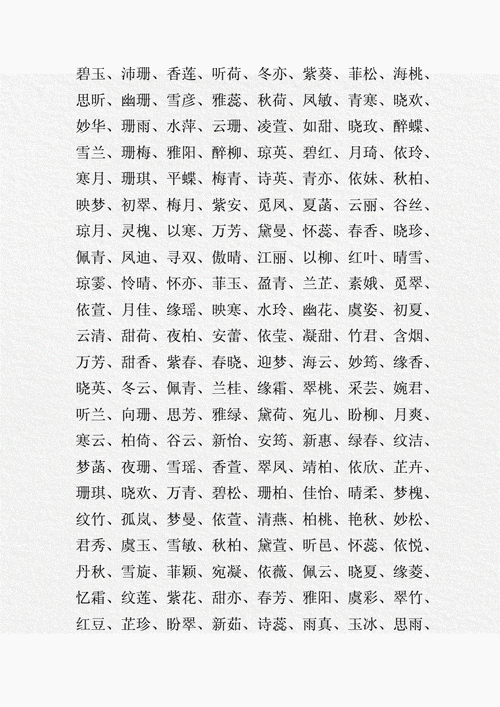 好听的韩国名字