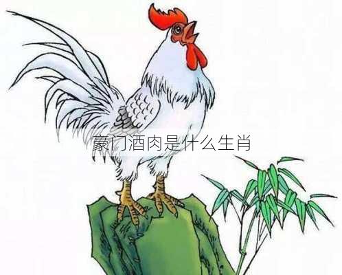 豪门酒肉是什么生肖